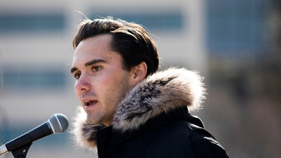 On Real Time with Bill Maher, David Hogg discussed the disconnect between the Democratic Party and young men.
REUTERS/Emily Elconin/File Photo/File Photo (REUTERS)