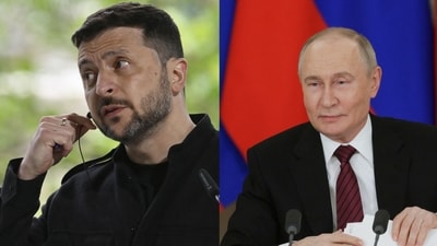 Zelensky and Putin could meet for the first time since the start of the Russia-Ukraine War. (AFP) Zelensky and Putin could meet for the first time since the start of the Russia-Ukraine War. (AFP)