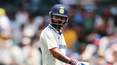 Seems like the end is near for Virat Kohli (AFP) Seems like the end is near for Virat Kohli (AFP)