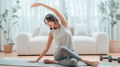 Yoga brings mental clarity. (Shutterstock) Yoga brings mental clarity. (Shutterstock)