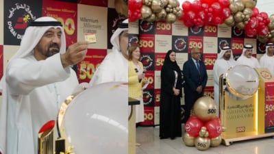 A Kerala native (not pictured here) won the Dubai Duty Free’s (DDF) Millennium Millionaire draw (Instagram/@dubaidutyfree) A Kerala native (not pictured here) won the Dubai Duty Free’s (DDF) Millennium Millionaire draw (Instagram/@dubaidutyfree)