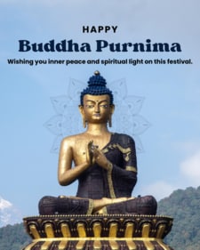 Let the wisdom of Buddha quiet the chaos within. (Canva) Let the wisdom of Buddha quiet the chaos within. (Canva)