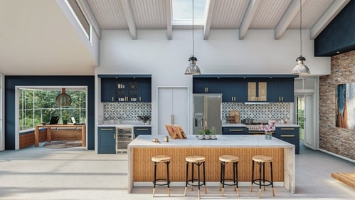 Interior designers say open kitchens are the new living rooms. Here’s how to nail the look. (Image by Unsplash) Interior designers say open kitchens are the new living rooms. Here’s how to nail the look. (Image by Unsplash)