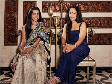 Saanvi Bhatia and Manisha Bhatia.