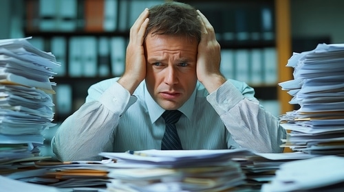 Constant worry about work quality can lead to burnout. (Representational) Constant worry about work quality can lead to burnout. (Representational)