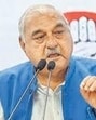 Haryana’s former chief minister Bhupinder Singh Hooda (File) Haryana’s former chief minister Bhupinder Singh Hooda (File)
