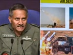 Air Marshal AK Bharti speaks during a press conference on 'Operation Sindoor', in New Delhi.