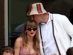 Taylor Swift and Travis Kelce spotted in Philadelphia on Mother's Day, May 11, 2025.
Jamie Squire/Getty Images/AFP (Photo by JAMIE SQUIRE / GETTY IMAGES NORTH AMERICA / Getty Images via AFP) Taylor Swift and Travis Kelce spotted in Philadelphia on Mother's Day, May 11, 2025.
Jamie Squire/Getty Images/AFP (Photo by JAMIE SQUIRE / GETTY IMAGES NORTH AMERICA / Getty Images via AFP)
