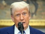 US President Donald Trump speaks during a news conference about prescription drug prices, in the Roosevelt Room of the White House on May 12, 2025, in Washington, DC. US President Donald Trump speaks during a news conference about prescription drug prices, in the Roosevelt Room of the White House on May 12, 2025, in Washington, DC.