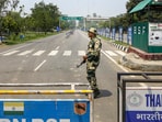 A Border Security Force (BSF) soldier stands guard near India-Pakistan border check post, near Amritsar, Sunday, May 11, 2025. A Border Security Force (BSF) soldier stands guard near India-Pakistan border check post, near Amritsar, Sunday, May 11, 2025.