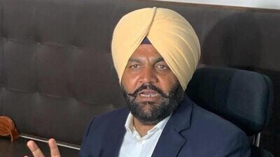 Congress MP from Amritsar Gurjeet Singh Aujla (HT File)