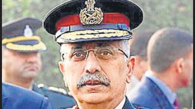 Former Army chief General Manoj Mukund Naravane. (ANI/File) Former Army chief General Manoj Mukund Naravane. (ANI/File)