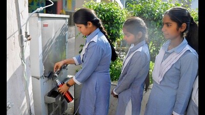 Notices were sent to 63 schools, instructing them to treat their water supply and submit fresh reports within 15 days. (Manish/HT)