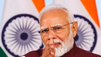 Prime Minister Narendra Modi addresses the Nation, Monday, May 12, 2025. (PMO) Prime Minister Narendra Modi addresses the Nation, Monday, May 12, 2025. (PMO)