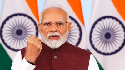 Prime Minister Narendra Modi addresses the Nation, Monday, May 12, 2025 (PMO) Prime Minister Narendra Modi addresses the Nation, Monday, May 12, 2025 (PMO)