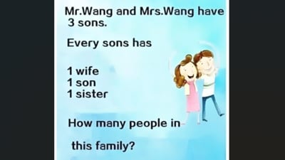 A tricky puzzle shared on Facebook puzzled users. (Facebook/Minion Quotes) A tricky puzzle shared on Facebook puzzled users. (Facebook/Minion Quotes)