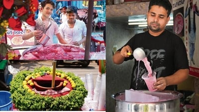 From sweet rose or watermelon infused drink to tangy jaljeera, there's a summer sip for every palate when out on Delhi roads. (Photos: Anurag Mehra/HT) From sweet rose or watermelon infused drink to tangy jaljeera, there's a summer sip for every palate when out on Delhi roads. (Photos: Anurag Mehra/HT)
