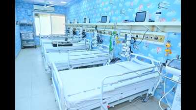 The ACCU will help reduce the length of stay in PICU by managing patients who need only monitoring and supportive care, thereby freeing up beds at the latter facility for critical cases, according to a statement released by the hospital on Monday. (HT PHOTO)