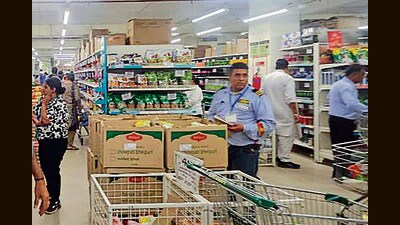 The department also instructed officials to ensure an uninterrupted supply of essential commodities across the city. (HT) The department also instructed officials to ensure an uninterrupted supply of essential commodities across the city. (HT)
