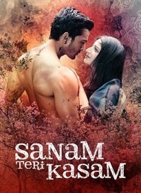 Sanam Teri Kasam's original poster.