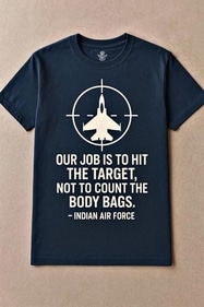 One of the T-shirt designs that have gone viral on social media soon after it was launched by an e-commerce platform. (Photo: X) One of the T-shirt designs that have gone viral on social media soon after it was launched by an e-commerce platform. (Photo: X)
