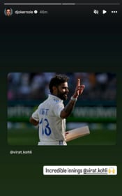 Virat Kohli and Novak Djokovic have shared a texting relationship of great mutual respect over the years. Virat Kohli and Novak Djokovic have shared a texting relationship of great mutual respect over the years.