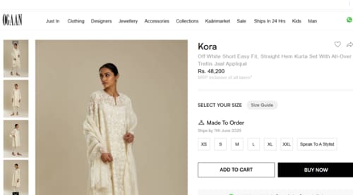 The price of Mira Rajput's ensemble.