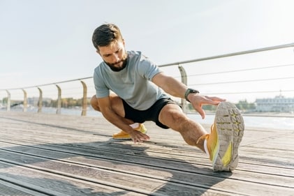 Stretching can be added to your workout routine. (Shutterstock) Stretching can be added to your workout routine. (Shutterstock)