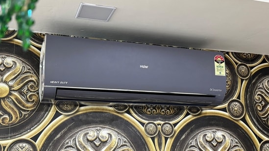 Haier Kinouchi air conditioner is said to offer fast cooling, premium design, energy savings, and smart connectivity at a price that is quite competitive within the premium AC segment. (Ayushmann Chawla/HT Tech)