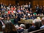 UK Parliament shows Britain's Prime Minister Keir Starmer speaking during Prime Minister's Questions (PMQ) session in the House of Commons. (File)