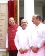 LG VK Saxena, Speaker Vijender Gupta, CM Rekha Gupta, and ministers Parvesh Verma and Ashish Sood Monday. (Sanjeev Verma/HT Photo)