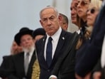 Israeli Prime Minister Benjamin Netanyahu attends the annual ceremony at the eve of Israel's Remembrance Day for fallen soldiers (Yom HaZikaron) at the Yad LaBanim Memorial in Jerusalem, on Tuesday, April 29, 2025. Israeli Prime Minister Benjamin Netanyahu attends the annual ceremony at the eve of Israel's Remembrance Day for fallen soldiers (Yom HaZikaron) at the Yad LaBanim Memorial in Jerusalem, on Tuesday, April 29, 2025.
