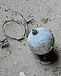 The debris of an unidentified projectile ladened with explosive material was recovered from a generator room of Markfed godowns in Jalandhar’s Chuharwali village, officials said, adding that the recovery came just few kms from the Adampur air base The debris of an unidentified projectile ladened with explosive material was recovered from a generator room of Markfed godowns in Jalandhar’s Chuharwali village, officials said, adding that the recovery came just few kms from the Adampur air base