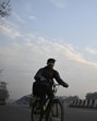The maximum temperature saw a slight dip from 38.9°C on Sunday to 38.7°C on Monday, 1.2° Celsius above normal. (HT Photo) The maximum temperature saw a slight dip from 38.9°C on Sunday to 38.7°C on Monday, 1.2° Celsius above normal. (HT Photo)