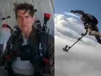 Tom Cruise shoots his own skydive for Mission Impossible The Final Reckoning.