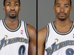 Washington Wizards players Gilbert Arenas and Javaris Crittenton were involved in a locker room incident.Haraz N. Ghanbari / AP file Washington Wizards players Gilbert Arenas and Javaris Crittenton were involved in a locker room incident.Haraz N. Ghanbari / AP file