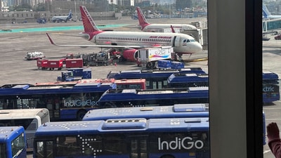 On Monday, the Airports Authority of India (AAI) announced the reopening of 32 airports across northern and western India. (REUTERS)