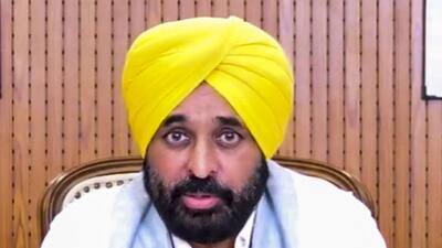 Chief minister Bhagwant Mann on Tuesday visited Marari Kalan village of Majitha sub-division to meet the kin of the hooch tragedy victims. (@AAPPunjab) Chief minister Bhagwant Mann on Tuesday visited Marari Kalan village of Majitha sub-division to meet the kin of the hooch tragedy victims. (@AAPPunjab)