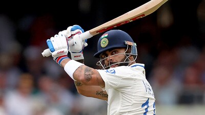 Virat Kohli plays a shot (AFP) Virat Kohli plays a shot (AFP)