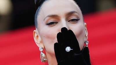 Irina Shayk poses on the red carpet during arrivals for the opening ceremony and the screening the film "Partir un jour" (Leave One Day) Out of competition at the 78th Cannes Film Festival in Cannes, France, May 13, 2025. REUTERS/Stephane Mahe (REUTERS)