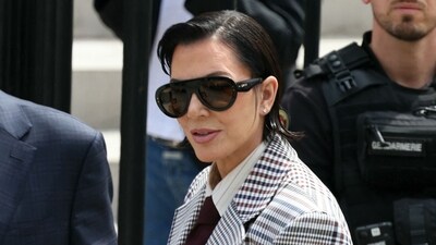 US media personality Kris Jenner, mother of plaintiff Kim Kardashian arrives at the Assize Court for the trial during which her daughter will testify over the 2016 robbery that saw her relieved of millions of dollars' worth of jewellery at gunpoint in Paris, on May 13, 2025. The trial of this sensational nine million euro jewellery robbery opened in Paris on April 28, 2025. (Photo by Alain JOCARD / AFP) (AFP) US media personality Kris Jenner, mother of plaintiff Kim Kardashian arrives at the Assize Court for the trial during which her daughter will testify over the 2016 robbery that saw her relieved of millions of dollars' worth of jewellery at gunpoint in Paris, on May 13, 2025. The trial of this sensational nine million euro jewellery robbery opened in Paris on April 28, 2025. (Photo by Alain JOCARD / AFP) (AFP)