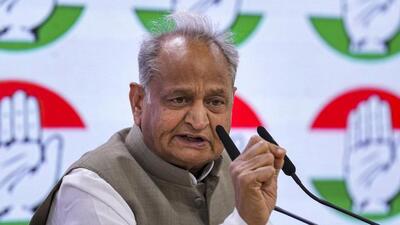 Gehlot said that if ceasefire had to be done, it could have been ensured that no terrorists would be allowed to come inside India. (PTI photo) Gehlot said that if ceasefire had to be done, it could have been ensured that no terrorists would be allowed to come inside India. (PTI photo)