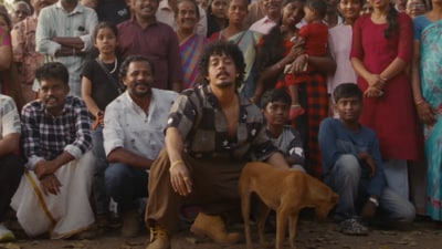 Hanumankind in a still from his recently-released song Run It Up. Hanumankind in a still from his recently-released song Run It Up.