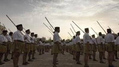 The centenary celebrations will start with ‘Utsav 2025’ on Vijayadashami in October this year. (HT file photo) The centenary celebrations will start with ‘Utsav 2025’ on Vijayadashami in October this year. (HT file photo)