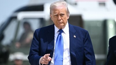 US President Donald Trump is travelling to the Middle East (AFP) US President Donald Trump is travelling to the Middle East (AFP)