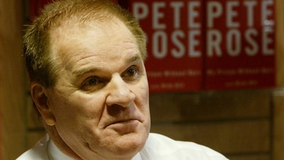 Pete Rose has been removed from MLB permanently ineligible list. (REUTERS)