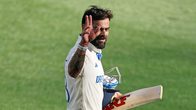 New Delhi, May 12 (ANI): (File Photo) India's Virat Kohli announced his retirement from Test cricket on Monday. (ANI Photo) (ANI Picture Service Wire) New Delhi, May 12 (ANI): (File Photo) India's Virat Kohli announced his retirement from Test cricket on Monday. (ANI Photo) (ANI Picture Service Wire)