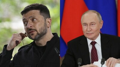 Zelenskyy told reporters in Kyiv that he will be in Ankara on Thursday to conduct the negotiations. (AFP) Zelenskyy told reporters in Kyiv that he will be in Ankara on Thursday to conduct the negotiations. (AFP)