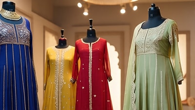Anarkali suits starting from ₹499: Spin into style with these stylish picks (AI Generated) Anarkali suits starting from ₹499: Spin into style with these stylish picks (AI Generated)