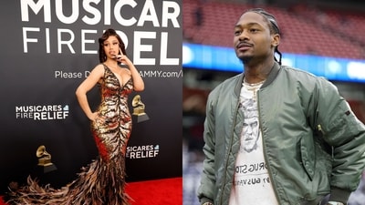 NFL star Stefon Diggs and rapper Cardi B have officially gone public with their relationship. (AP and X) NFL star Stefon Diggs and rapper Cardi B have officially gone public with their relationship. (AP and X)